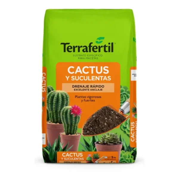 Sustrato cáctus y suculentas