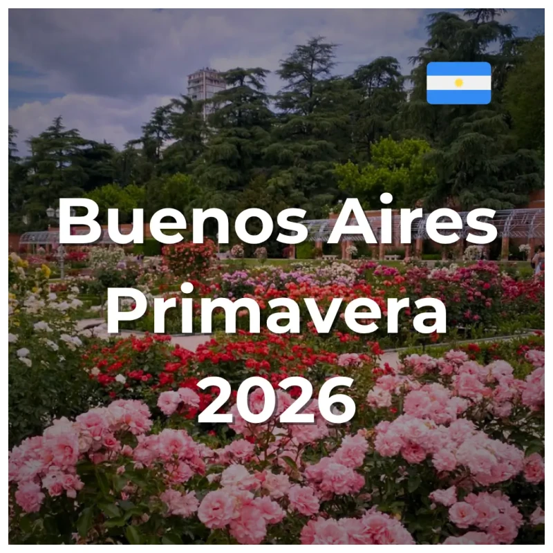 Buenos Aires en Primavera – Noviembre 2026