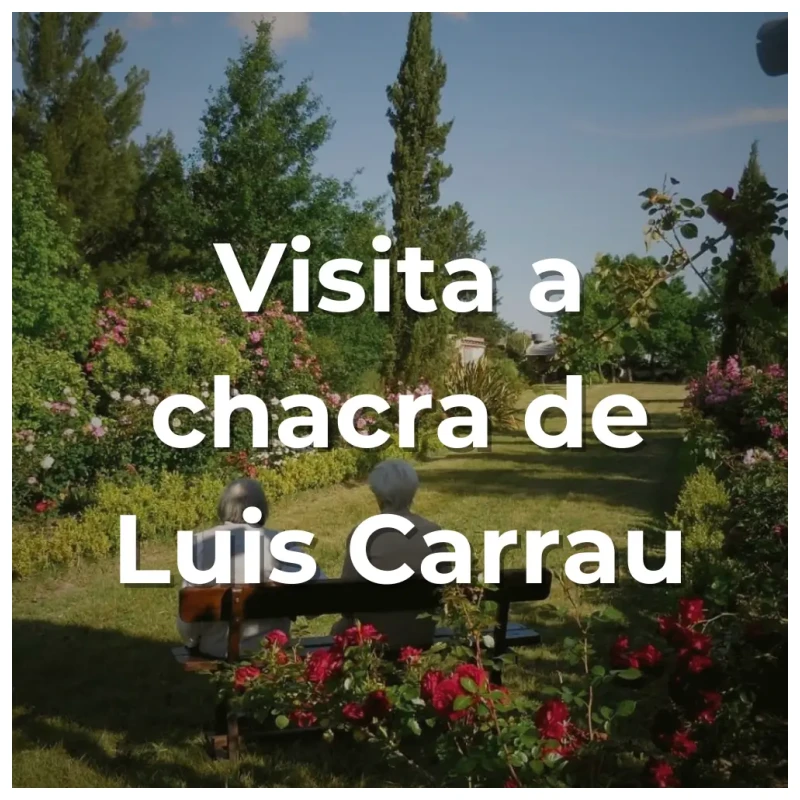 Visita a chacra de Luis Carrau